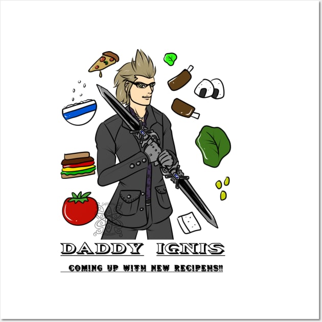 Daddy Chef Ignis Wall Art by Sapphirus